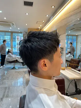 ショート メンズ メンズヘア特化 廣田和也のヘアスタイル