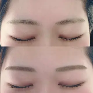 アイブロウ M.wish Rin🩰️🫧のマツエク・マツパデザイン