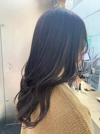 ロング カラー とびまつ /ショート/脱白髪染のヘアスタイル