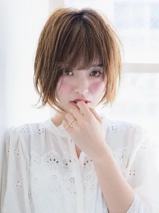 ショート マーブル東京 三軒茶屋 美容室のヘアスタイル