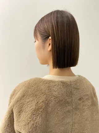 ショート 2月で掲載終了 ボブ・カミオカのヘアスタイル