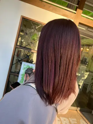 カラー 茅ヶ崎/ハイライト/ ハイトーン/関口実華のヘアスタイル