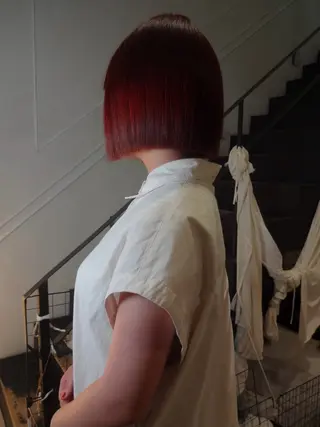 ミディアム カラー 太田 妃香/岡崎美容室のヘアスタイル