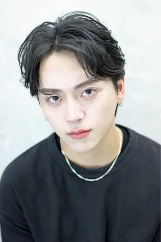 ショート パーマ メンズ door white hideのヘアスタイル