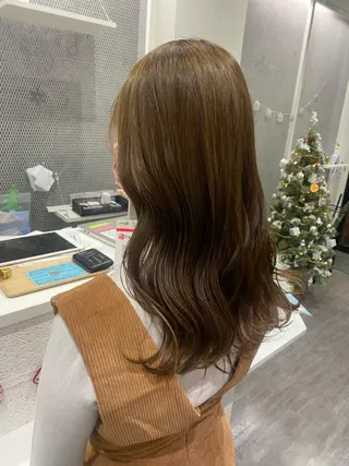 セミロング 大野 美紅のヘアスタイル