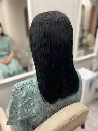 セミロング カラー KANAMI モデル募集のヘアスタイル