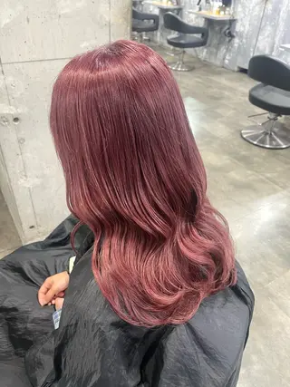 カラー 🍒おたく美容師🍒 暖色ヘア Yuu🍒のヘアスタイル