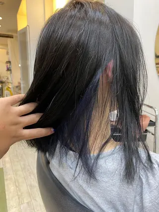 ミディアム 🪐LANDS🪐 福垣 海也のヘアスタイル