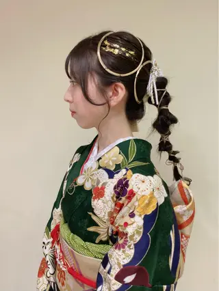 ヘアアレンジ ノーブル美容室イオン高橋店所属・鈴木 純子のヘアスタイル