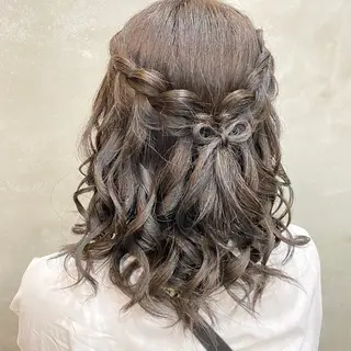 ミディアム まつパ・ヘアセット ♡Chinami♡のマツエク・マツパデザイン