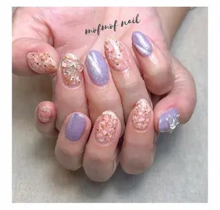 ネイル mofmofnail 🌿shimizuのネイルデザイン
