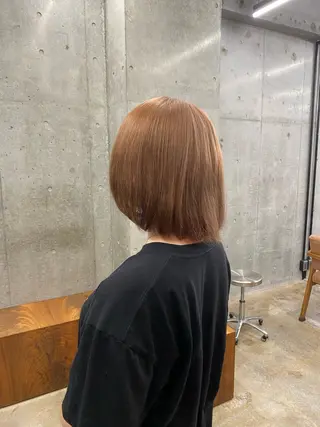 ショート カラー 💫艶ハイトーン特化 💫佐藤望のヘアスタイル