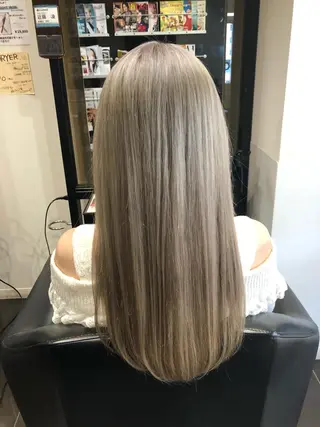 ロング カラー ヘアアレンジ adept北千住店所属・✨髪質改善&ボブ✨ 近藤 凌のヘアスタイル