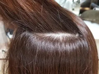 ロング カラー ラカリテ所属・渋谷 りなのヘアスタイル