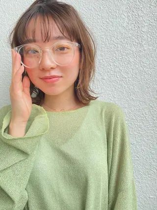 ミディアム カラー 🌱加藤　胡太郎 /艶髪ストレート🌱のヘアスタイル