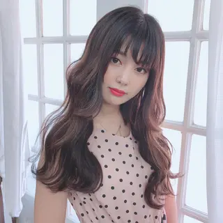 ロング ヘアアレンジ マテリアル 中央駅店のヘアスタイル