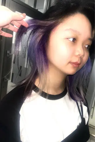 ミディアム cope’u ROWEN所属・🪽デザインカラー/ ブリーチ/陽向🪽のヘアスタイル