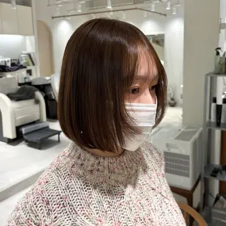 ショート カラー 林 咲弥那のヘアスタイル