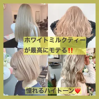 セミロング stylist ネネのヘアスタイル
