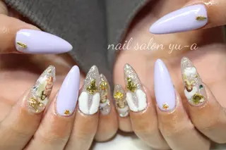 ネイル ネイル＆ホワイトニング   Yu-a所属・yu-a  スカルプ ネイルakiのネイルデザイン