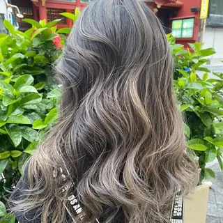 セミロング 髪質改善🇰🇷レイ ヤーカット/艶透明髪のヘアスタイル