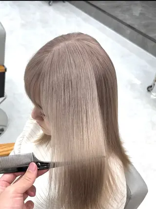 ロング カラー ヘアアレンジ フウト/メンズカット /メンズパーマのヘアスタイル