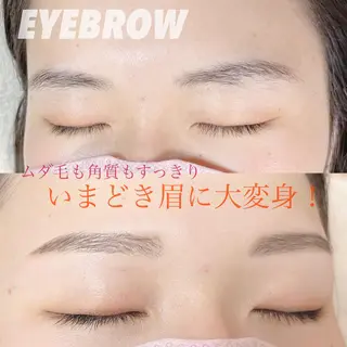 アイブロウ 束感マツエクが人気✩ sachiのマツエク・マツパデザイン