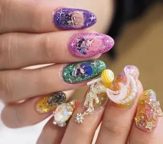 ネイル moe自宅ネイルサロン所属・萌 自宅ネイルサロンのネイルデザイン