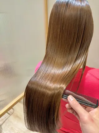 ロング 髪質改善/縮毛矯正/ 🌟櫻井🌟のヘアスタイル