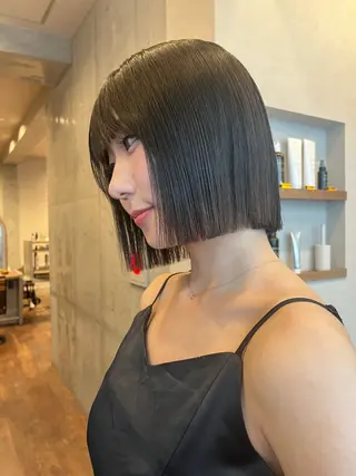 ショート カラー NANA/ 暖色カラー/ボブのヘアスタイル