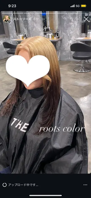 ロング カラー ハイトーン 横浜💞ミオのヘアスタイル
