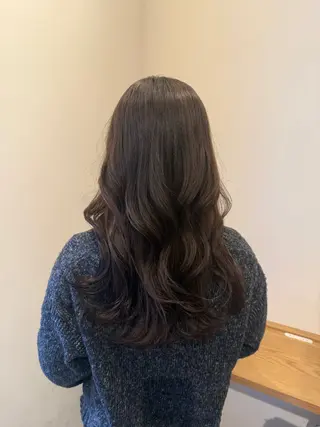 ロング カラー 🤍江坂 ハヤシアヤナ🤍のヘアスタイル