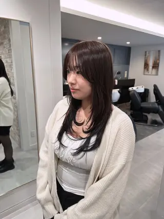 ロング ショート/レイヤー/ ボブ/安本和史のヘアスタイル