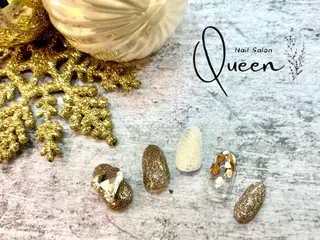 ネイル Queennail 北堀江megumiのネイルデザイン
