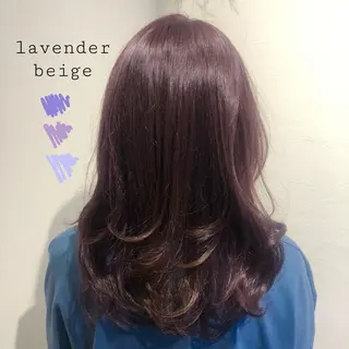 セミロング カラー 似合わせカラー✨人気 荻窪🌈川端風子のヘアスタイル