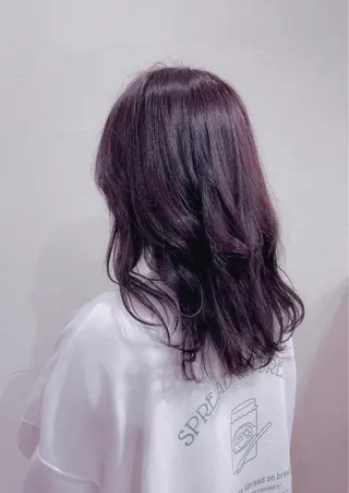ミディアム カラー かんばら りょーいのヘアスタイル