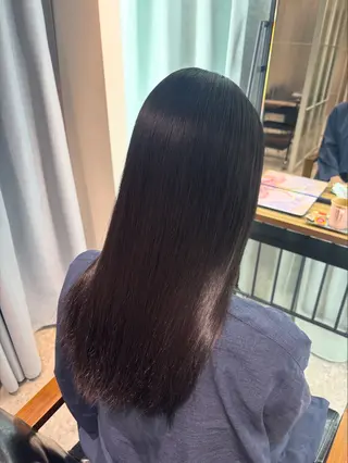 ロング 🌱大森柚紀🐇 縮毛矯正モデル募集中のヘアスタイル