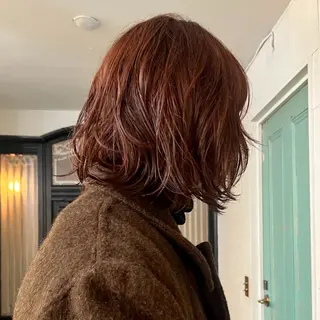 ショート レイヤー/ベージュ mikuのヘアスタイル