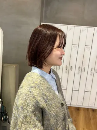 ショート カラー ボブ指名No.1/ ボブパーマ/ユキのヘアスタイル