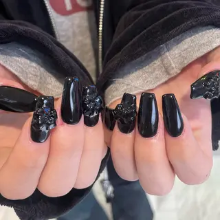 ネイル クルミ/ 💕ワンホンネイルのネイルデザイン