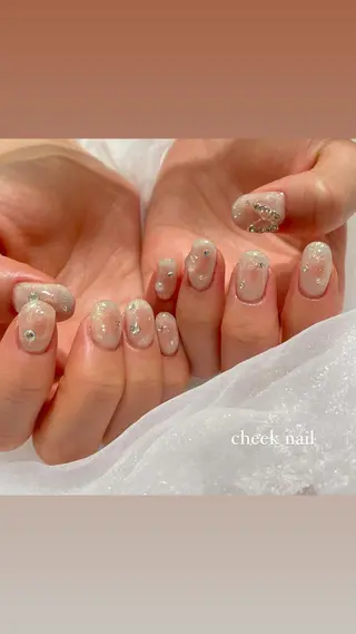 ネイル 淡色ネイル 🎀moeのネイルデザイン