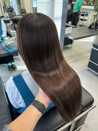 ロング ✨大人韓国レイヤー ✨吉原 潤✨のヘアスタイル