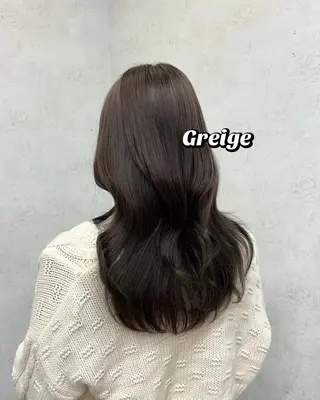 セミロング カラー 寒色 ♡ レイヤー ┊︎miyuのヘアスタイル