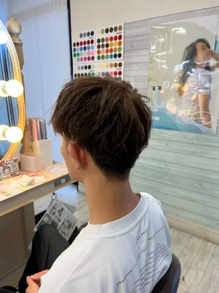 メンズ KEEN.渋沢/ 横溝小夏のヘアスタイル