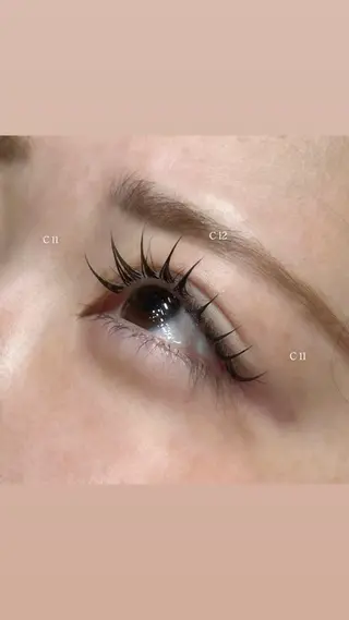 マツエク・マツパ 若狭 凜のマツエク・マツパデザイン