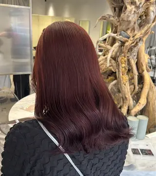 セミロング カラー メンズ/ボブ/パーマ /くるみのマツエク・マツパデザイン