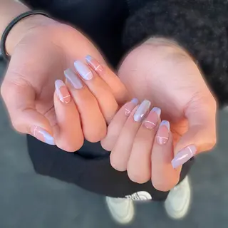 ネイル &.nail/ ニュアンス/持込み可のネイルデザイン