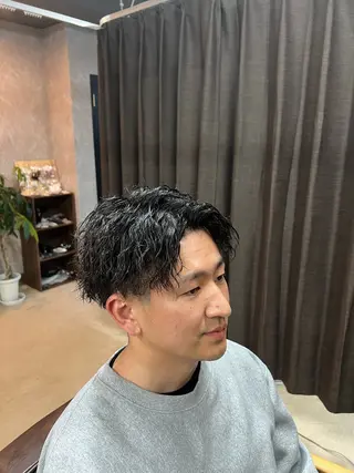 パーマ メンズ men's&ladys J'sGrace【メンズアンドレディース ジェイズグレイス】所属・🌻J'sGrace /JUMA🌻のヘアスタイル