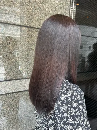 ロング 田中 らなのヘアスタイル