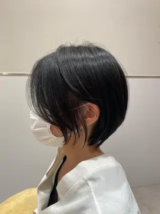 ショート カラー 小野寺瑞希 /最小顔カットのヘアスタイル